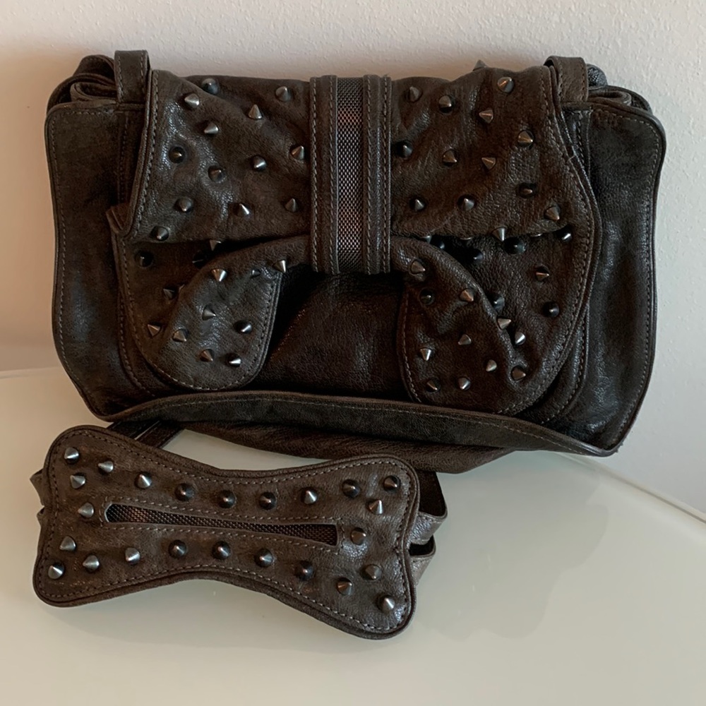 3.1 Phillip Lim grey bow bag.